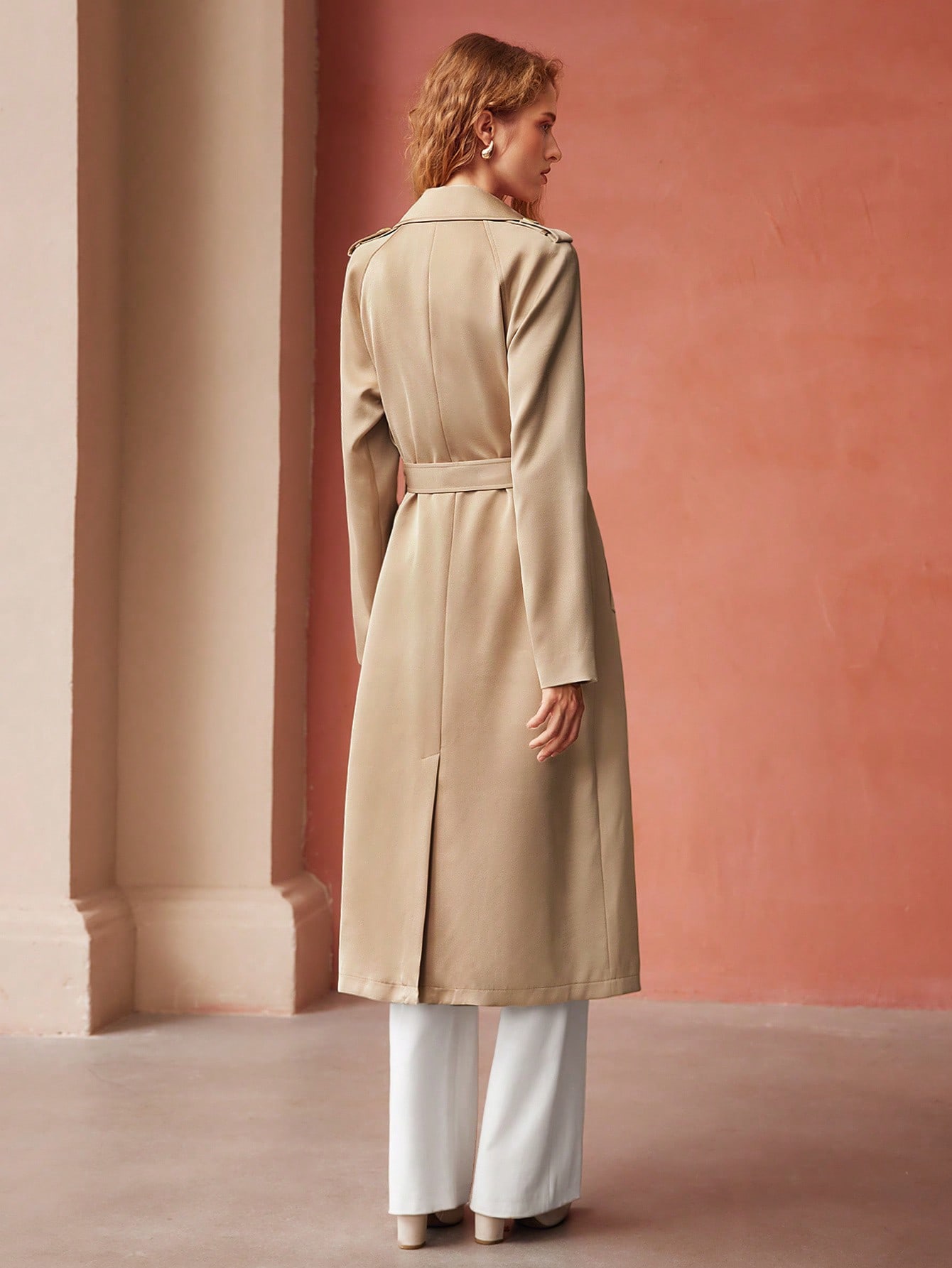 BELTED TRENCH COAT｜Motf