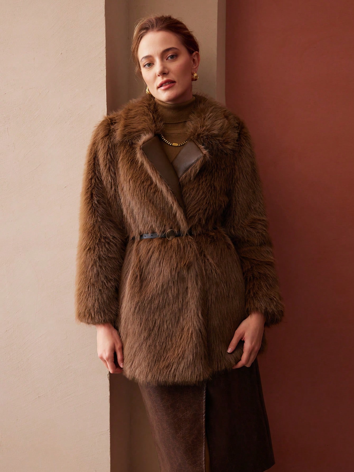 FAUX FUR JACKET｜Motf