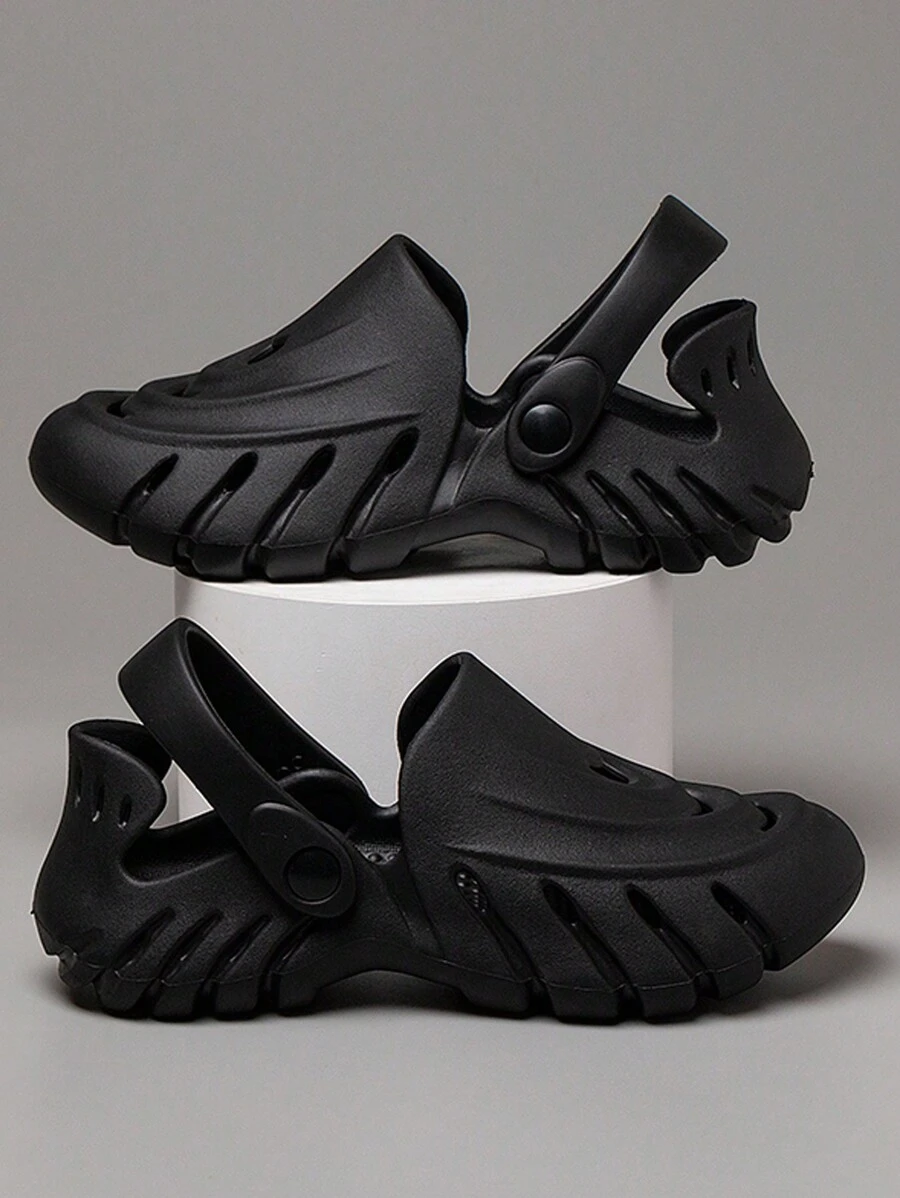 Women's Hollow Out Sandals Outdoor Slipper Large Size Unisex Couple Slides For Indoor & Outdoor Use