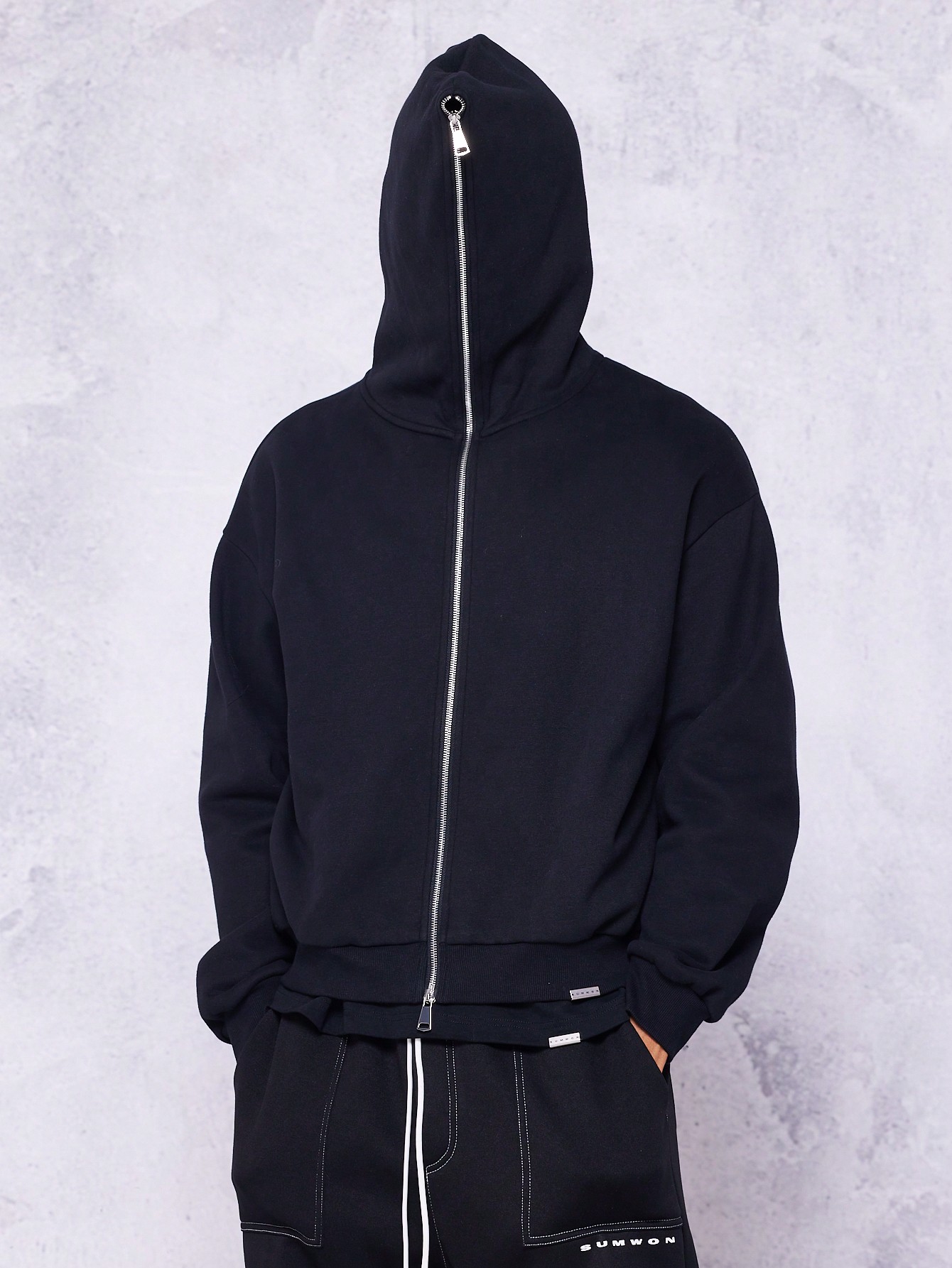 【U LAN】(UNISEX) Universe Two-Way Hood Zip-Up 1697027750e5531146bef7190cc670