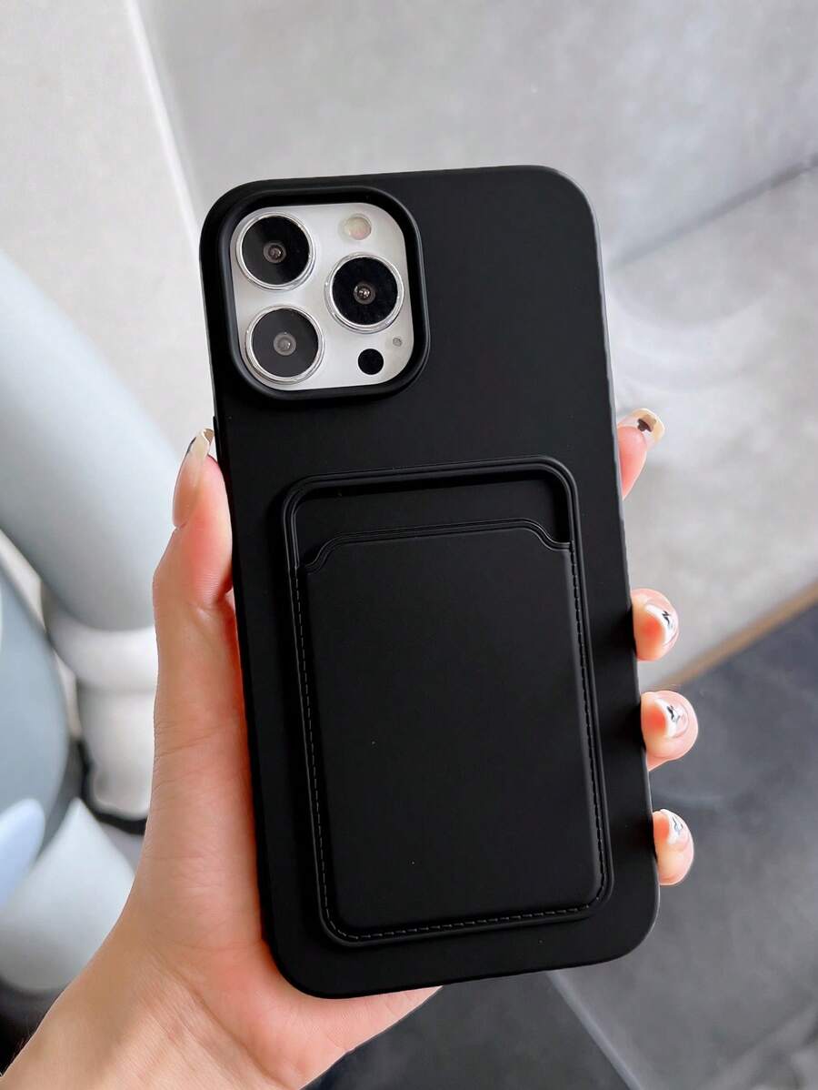 TPU Porte-cartes Coque De Téléphone Portable Compatible Avec Pomme iPhone