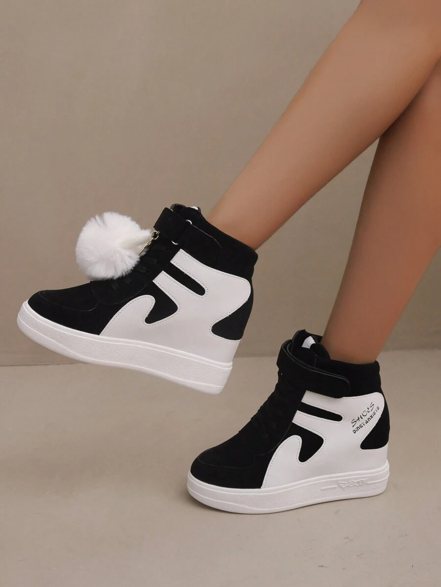 qishangda Women's Platform Wedge Thick Bottom Casual Sports Shoes, Women's Sneakers With 8cm Heel Height, Sports Running Shoes