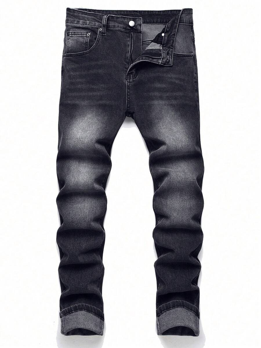 Manfinity Homme Men's Denim Jeans With Pockets