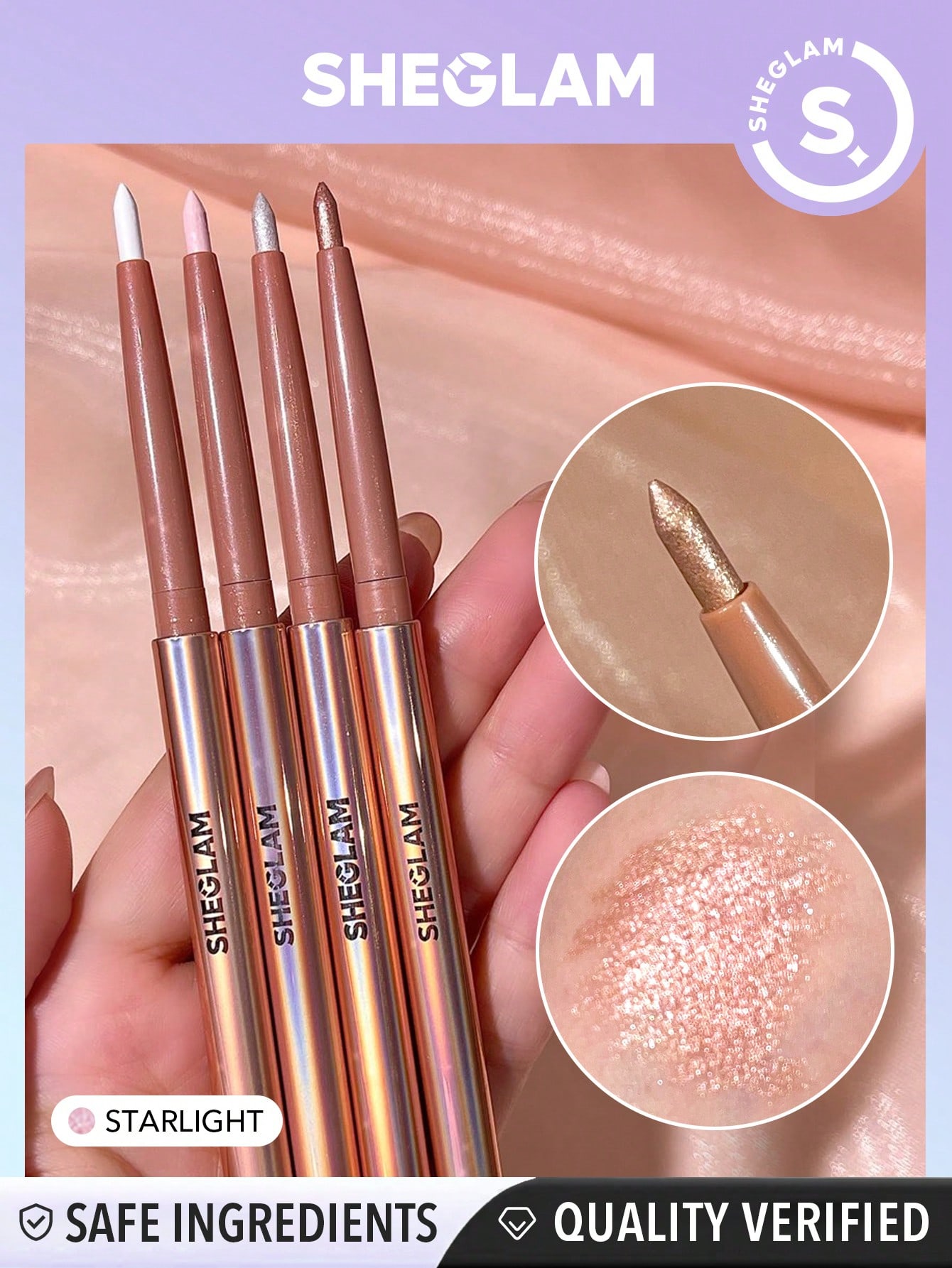 SHEGLAM Fairy Wand Precision Highlighter PencilStarlight Shimmer Gel