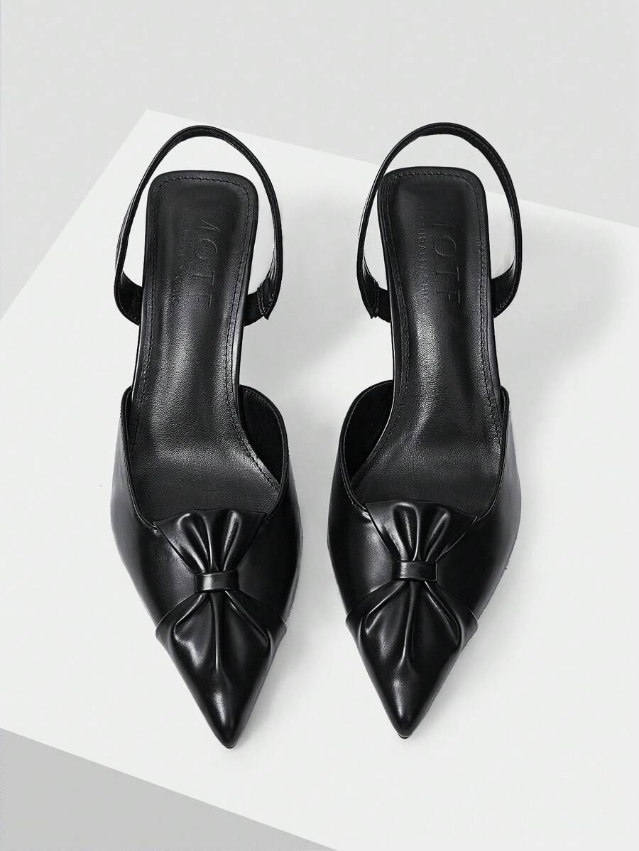 MOTF PREMIUM SIMPLE POINTED TOE PASTORAL STYLE HIGH HEELS FOR WOMEN, DAILY WEAR