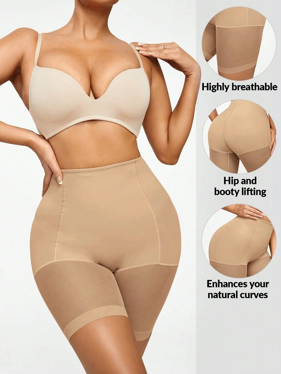 SHEIN Shape Shorts de fajas de talle alto