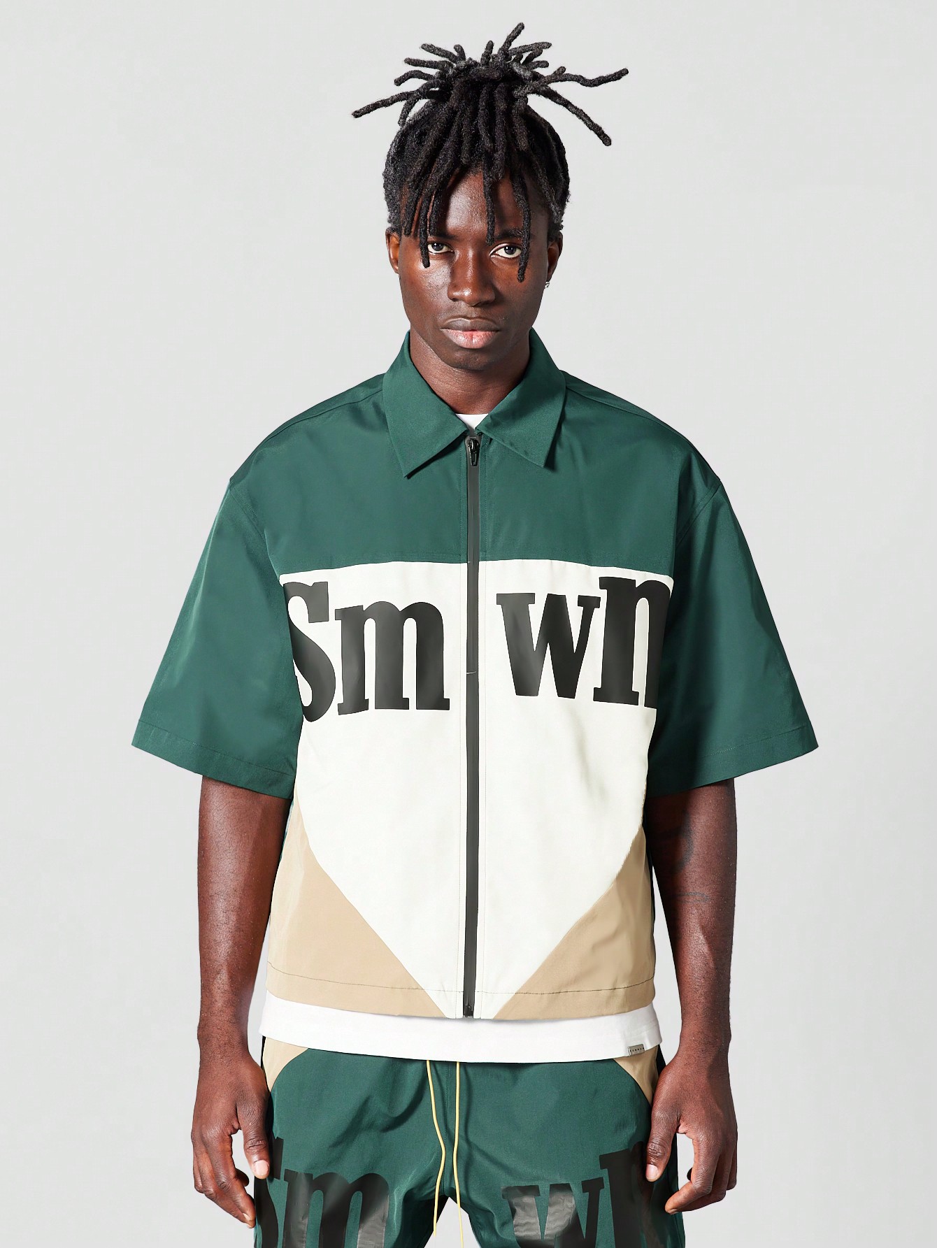 ［semoh］ Graphic Shirt＋Coat Mosaic 4 Dot Quarter Zip Sun Shirt – Espoir Equestrian
