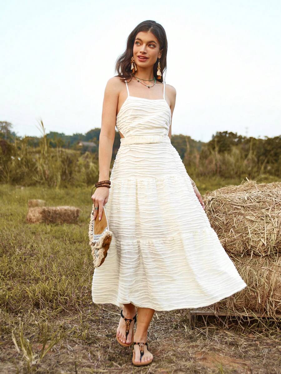 Aveloria Hollow Back Strappy Dress