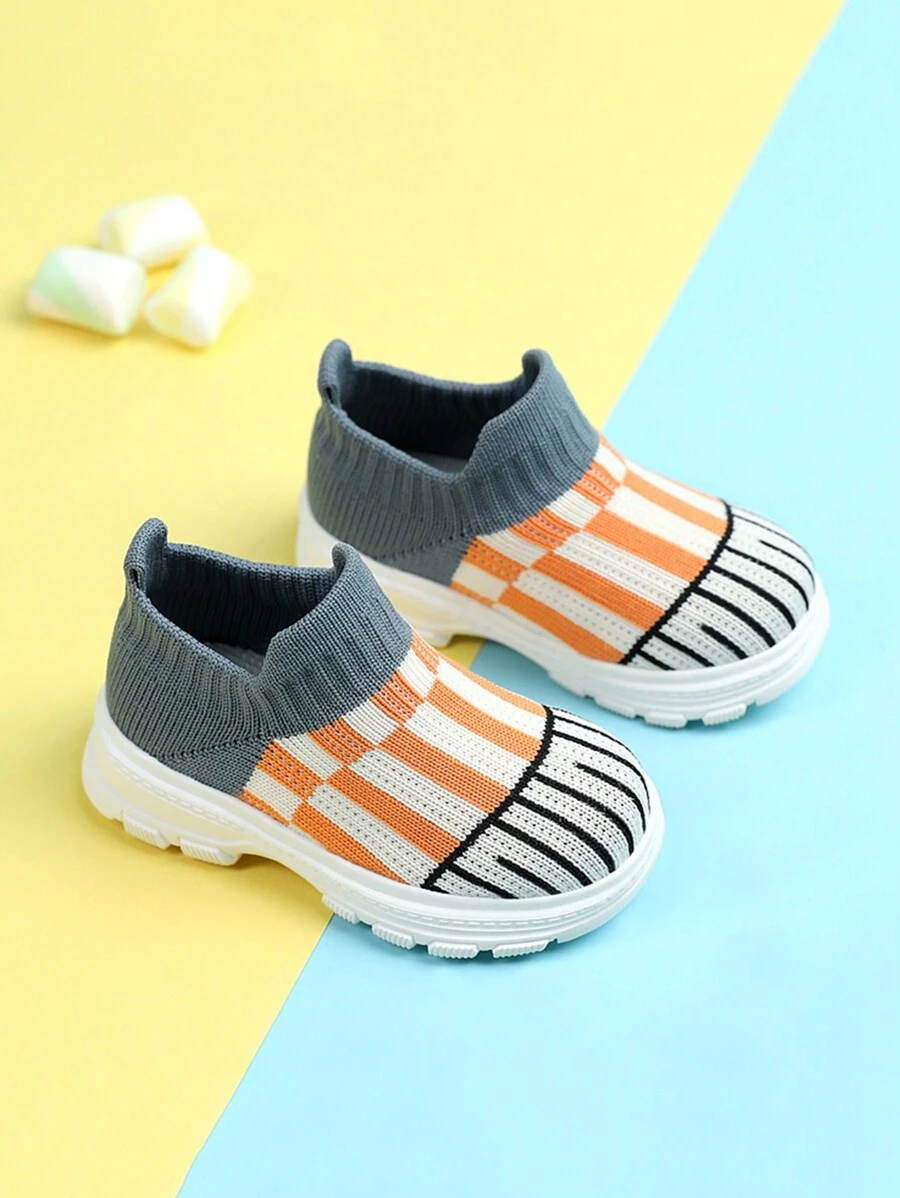 Zapatos De Calcetines Deportivos Informales, Cómodos, De Moda, Transpirables Para Niñas En Primavera Y Verano
