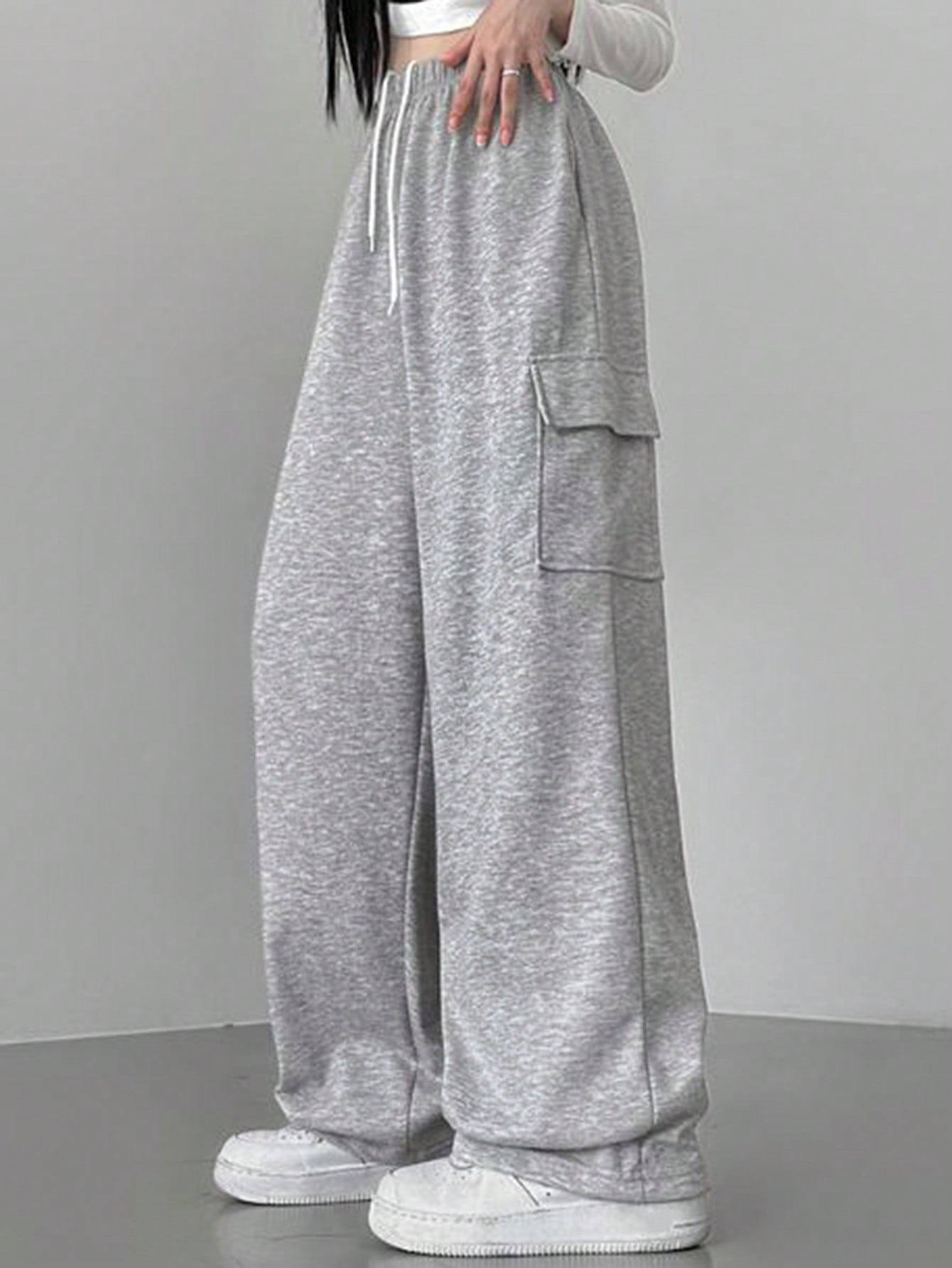 トップス acka loose sweat Casual Loose Fit Sweatpants,Women Joggers｜DAZY