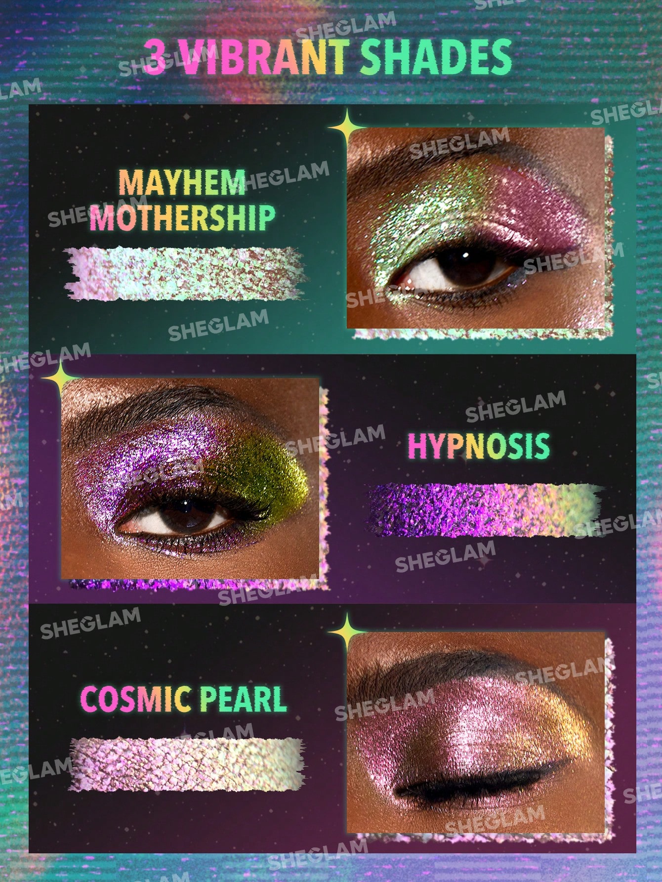 Chroma Zone Multichrome Flake Gel-Cosmic Pearl