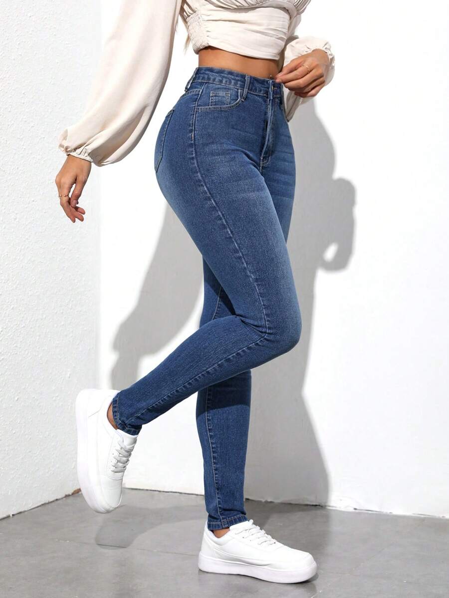 SHEIN Tall Women's Slim Fit Jeans