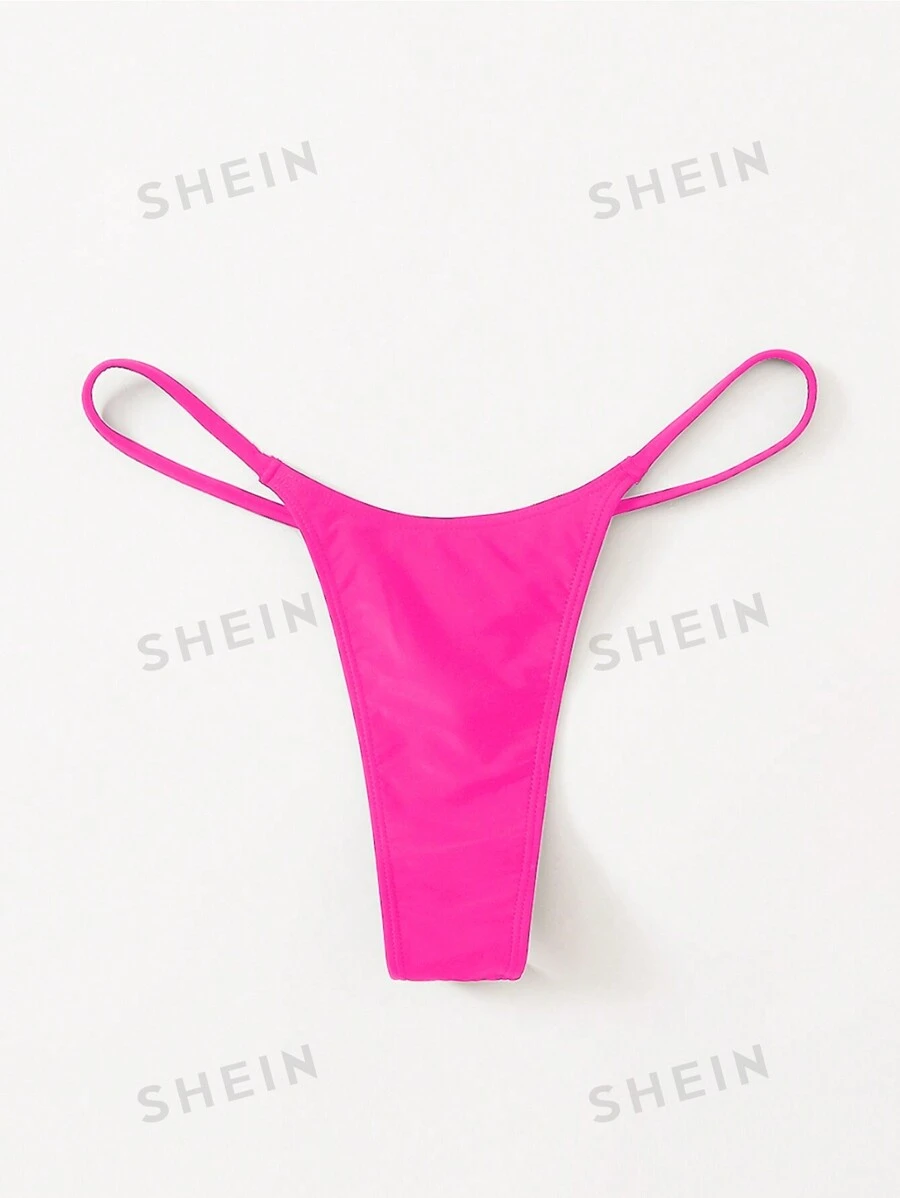 Swim Basics Parte Inferior De Traje De Baño De Color Liso San Valentín