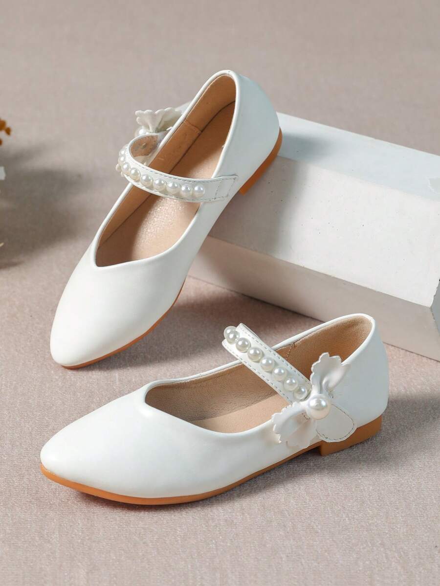 1 Pair Fashionable Children's Flat Shoes, And Minimalist