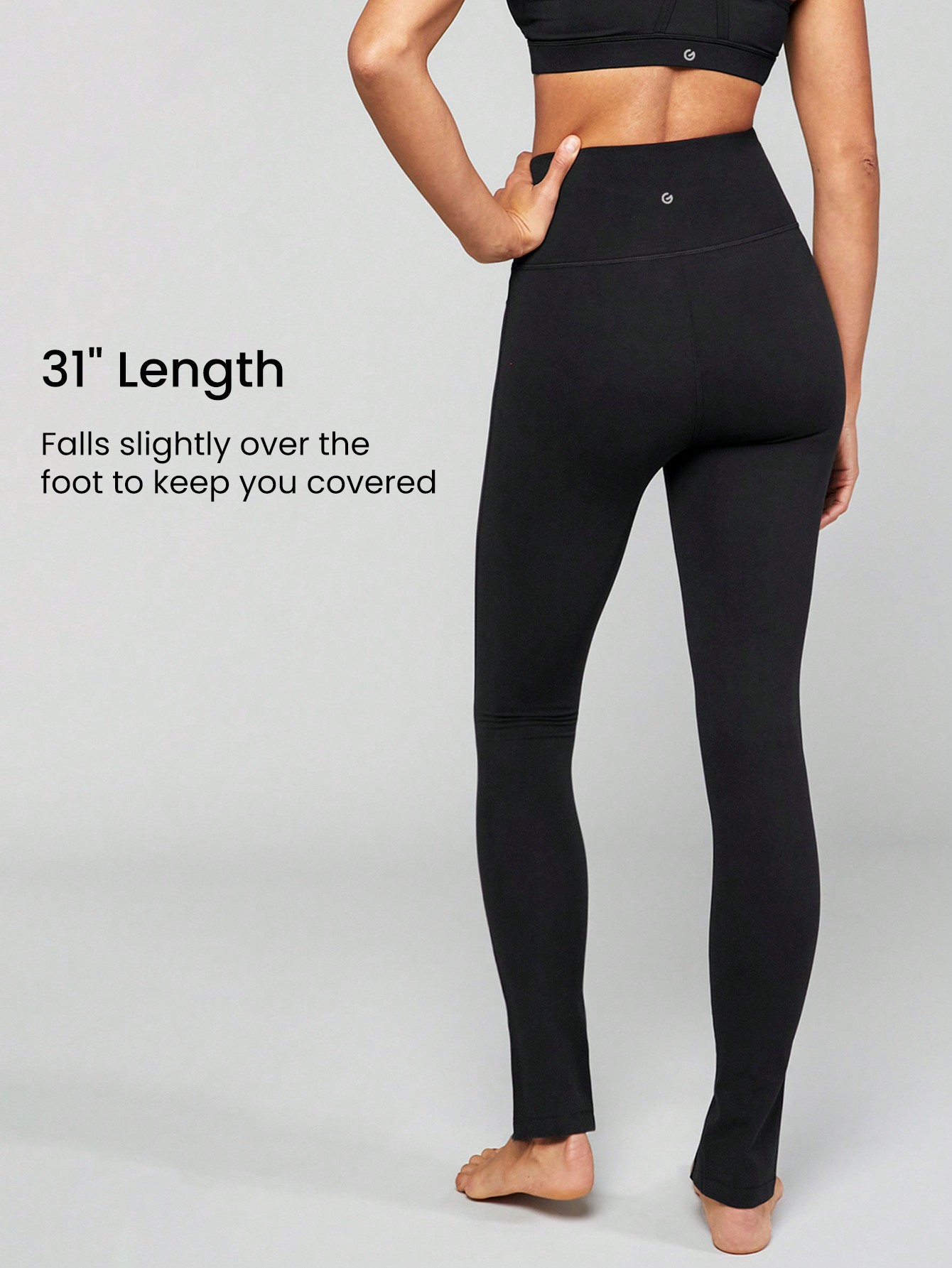 Slit Leggings アパルトモン Airbrush High-Waist Flutter Legging - Black | ALO