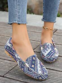 Blue and White