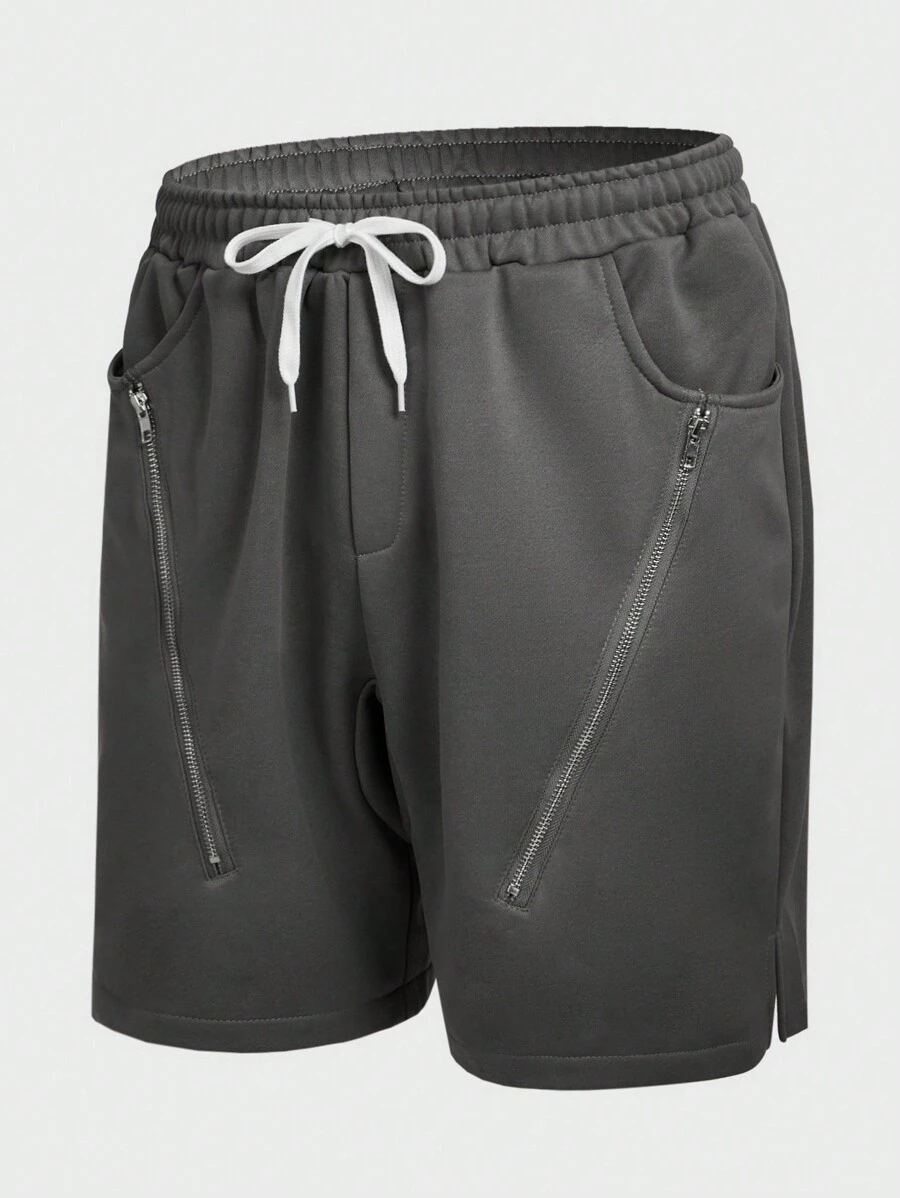 Manfinity Hypemode Men's Drawstring Waistband Shorts With Pockets