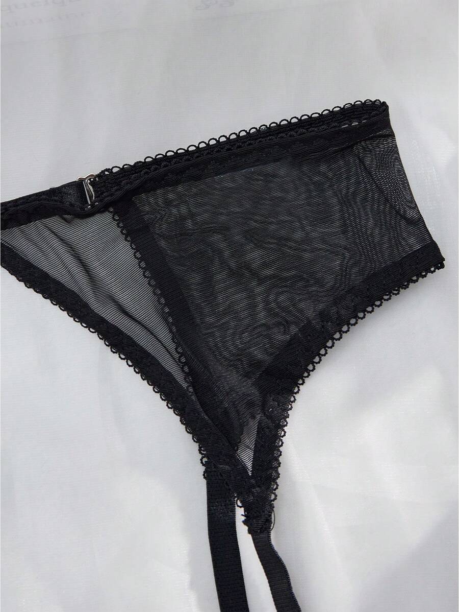 Valentines Women S Sexy Mesh Lingerie Set SHEIN EUR