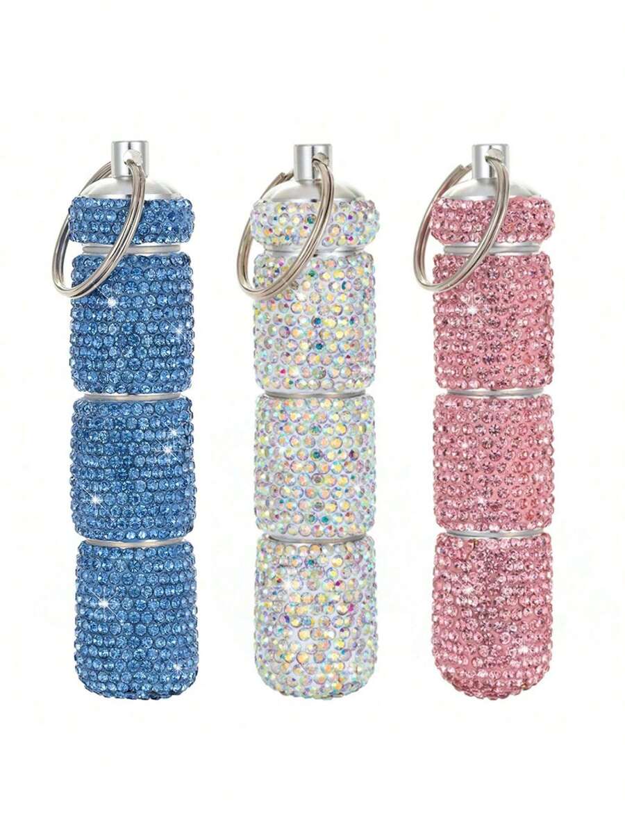 Recipient pentru pastile Bling Cutie portabilă goală pentru sticle pentru pastile Cutie impermeabilă pentru medicamente de călătorie Mini suport pentru pastile de cristal Depozitare cu breloc pentru exterior. Breloc portabil Bling Cutie pentru pastile cu 2 compartimente Organizator mic de călătorie pentru pastile. Recipient pentru pastile, rezistent la apă, din cristal, pentru medicamente. 1Pc Bling Recipient pentru pilule Husă portabilă pentru sticle pentru pastile Cutie impermeabilă pentru medicamente de călătorie Mini suport pentru pastile de cristal Depozitare cu breloc Husă portabilă pentru pastile pentru camping în aer liber Călătorii (roz) Organizator de parfumuri Cadouri de lux cu pictură cu diamante, petrecere de nuntă, vacanță, femei pentru fete, sclipici, elegantă, elegantă, cutie de pastile