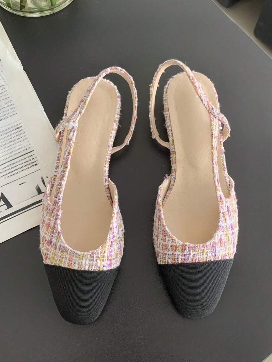 de mujeres Mocasines planos con abertura sin cordones Zapatos