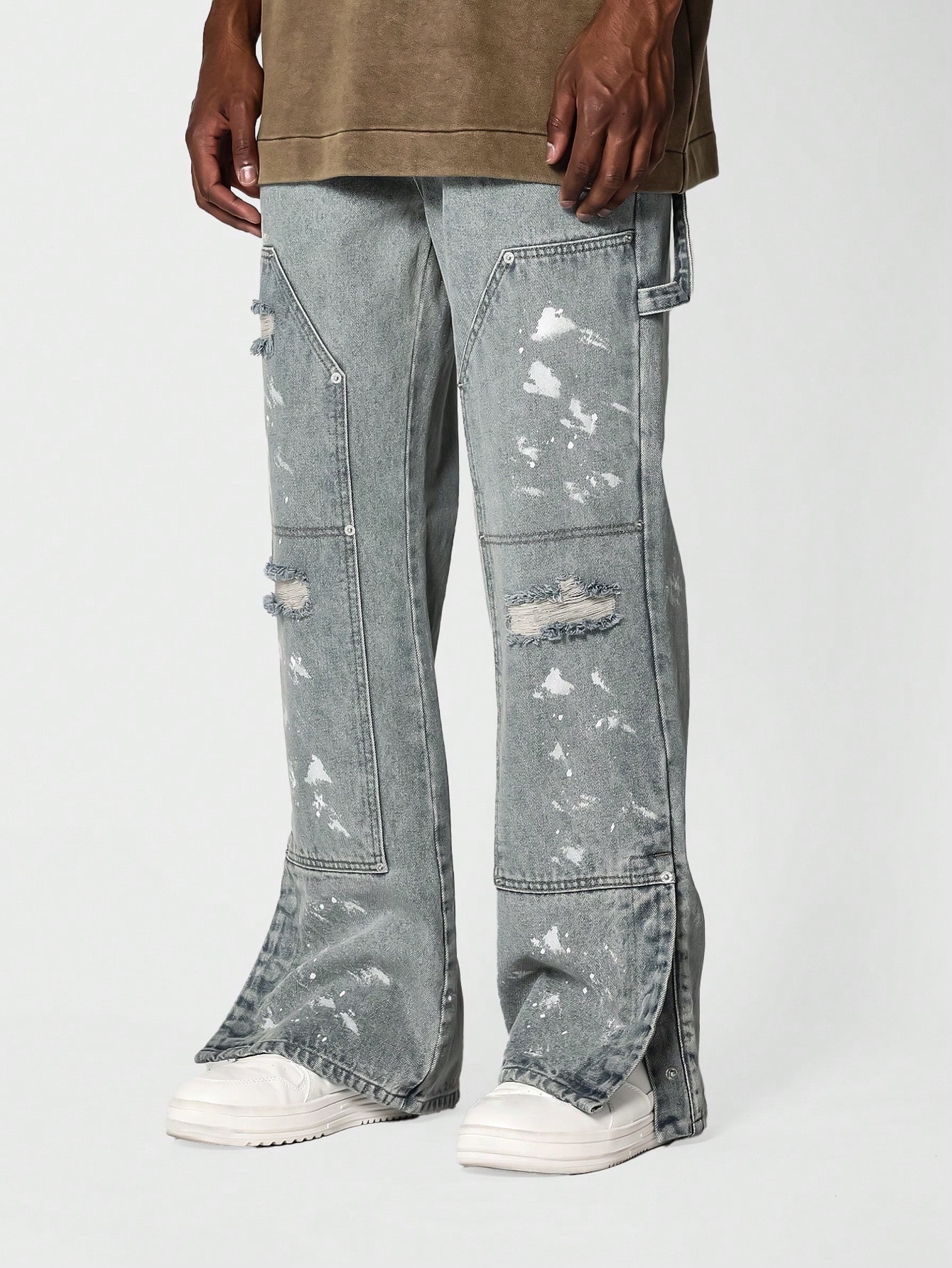 ☆AVANDRESS☆ Carpenter Loosefit denim pants 2COL AV41PT38 Men's Legendary Workwear Loose Fit Carpenter Jean | Men | Lee®