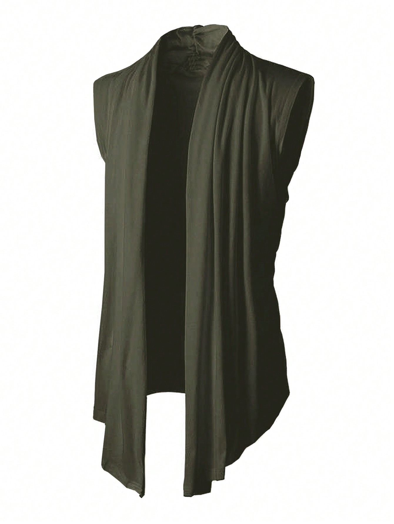 SHEIN Manfinity Homme Men Solid Color Simple Daily Jacket, For Fall