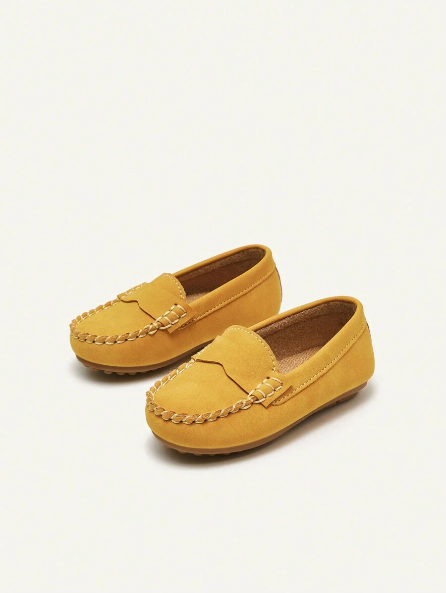Zapatos Planos Casuales De Moda Retro Básicos Para Niños Para Comodidad Y Calidez