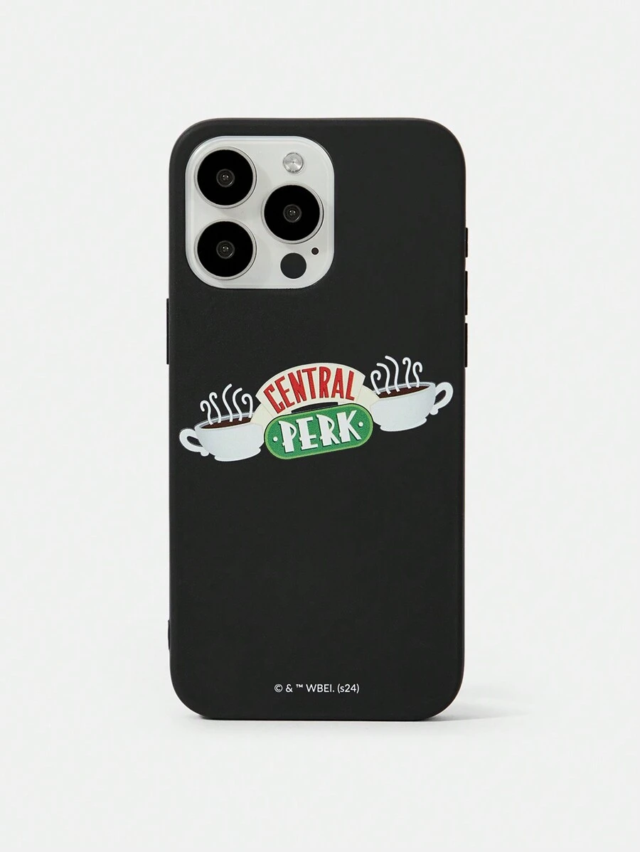 FRIENDS X SHEIN Central Perk Coffee Cup Pattern Phone Case