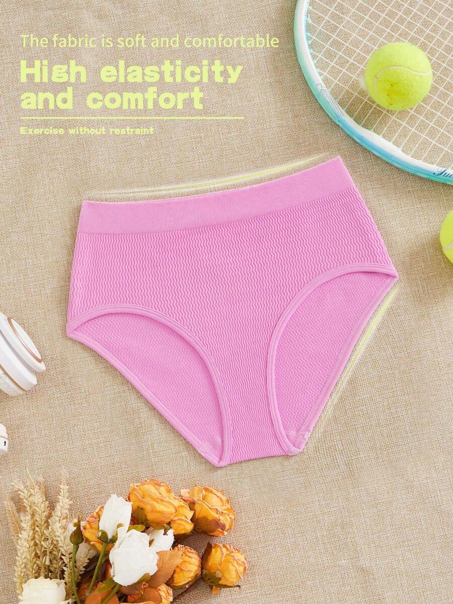 SHEIN Sport Studio Women Simple Solid Color Comfortable Sport Underwear