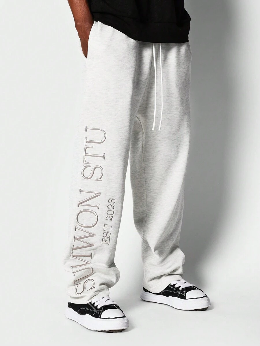 SUMWON Joggingbroek Joggingbroek Winter Lounge Sportbroek Premium Prestaties Comfortabele Elastische Enkel Sportieve Vrijetijdskleding Est 2023 Collectie