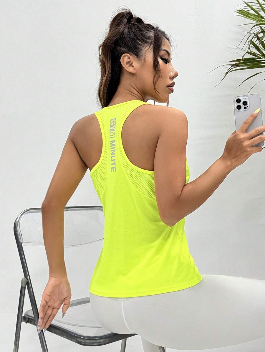 SHEIN Core Rhythm 3 pezzi Canotte sportive aderenti a collo rotondo