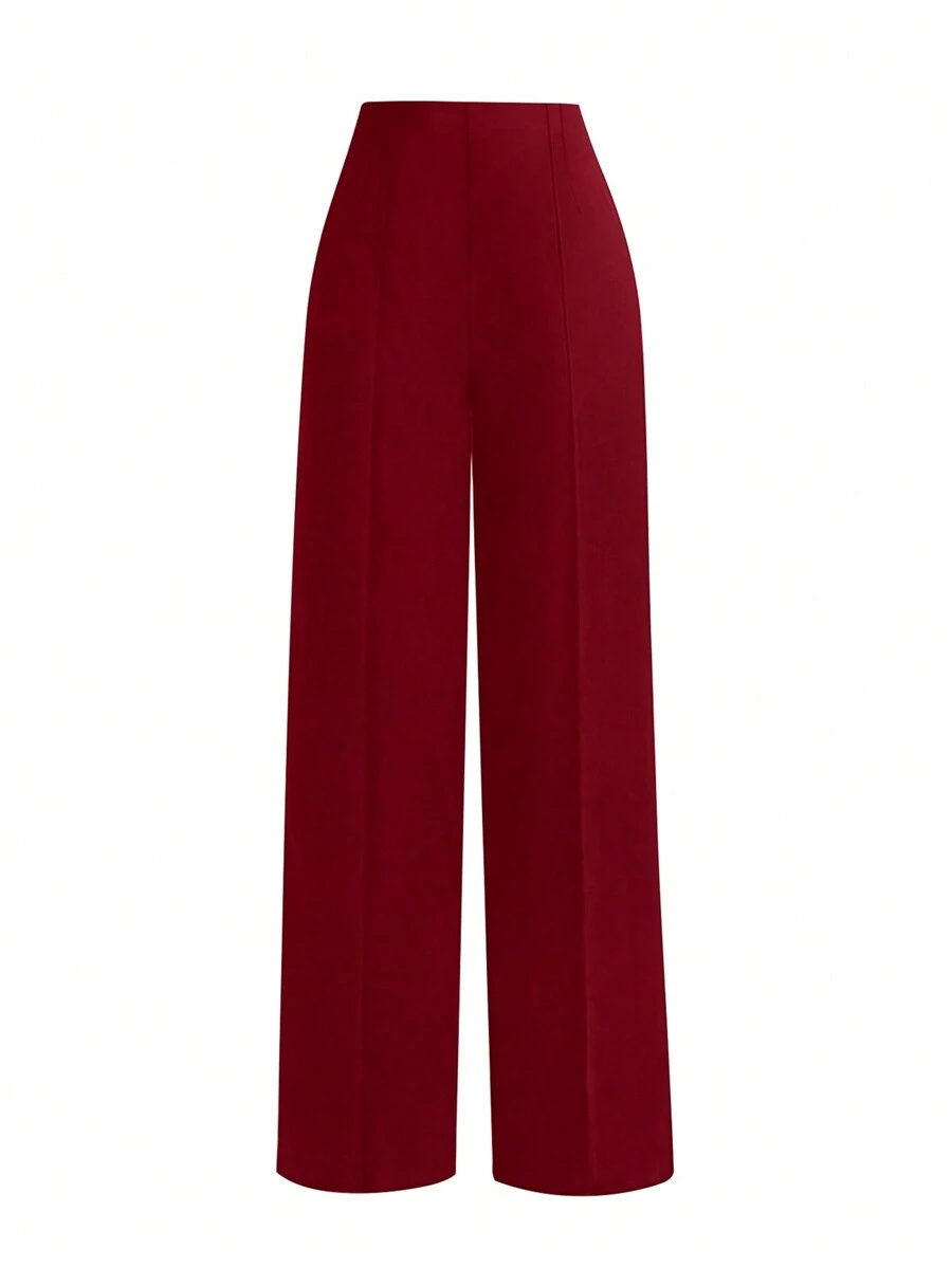EARO Women's Solid Color Casual Daily Wear Spring/Summer Long Pants