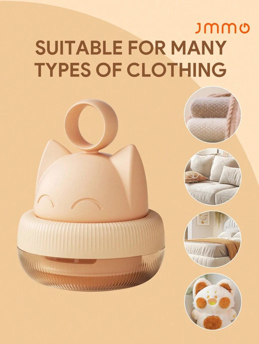 JMMO Fabric Shaver Lint Remover,Sweater Shaver To Remove Pilling,Rechargeable Fuzz Shaver For Clothes,No Damage To Clothes,Strong Air Suction Device