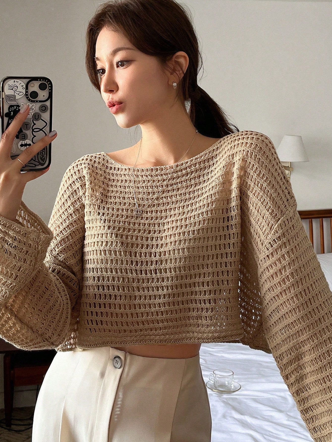 【SATIIIZ】Dainen printed knitwear Stylecraft Highland Heathers DK Tunic Pattern 9792