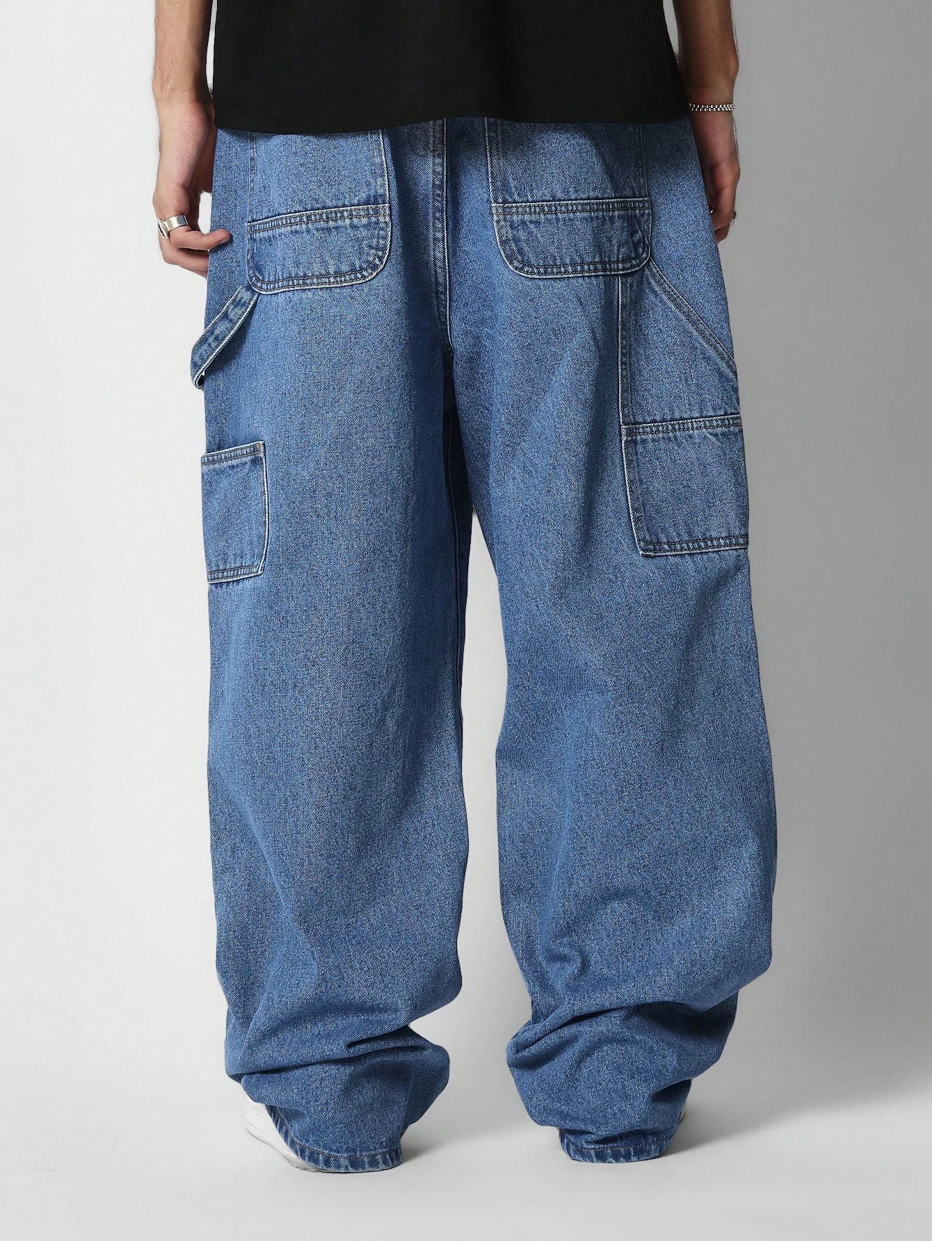 ☆AVANDRESS☆ Carpenter Loosefit denim pants 2COL AV41PT38 Men's Legendary Workwear Loose Fit Carpenter Jean | Men | Lee®