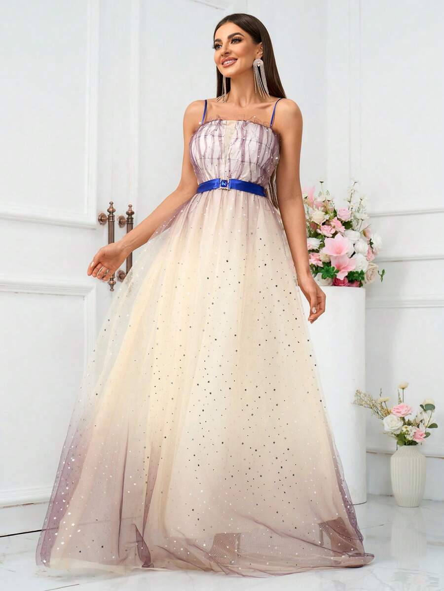 SHEIN Belle Formele mode-avondjurk voor dames (zwaar model) Formele baljurk voor dames