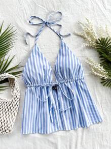 Blue and White
