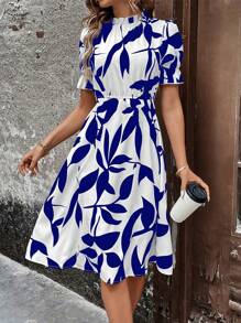 Blue and White
