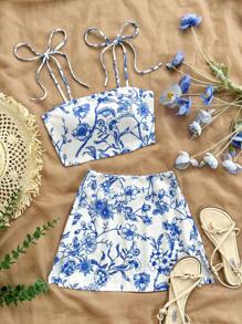 Blue and White