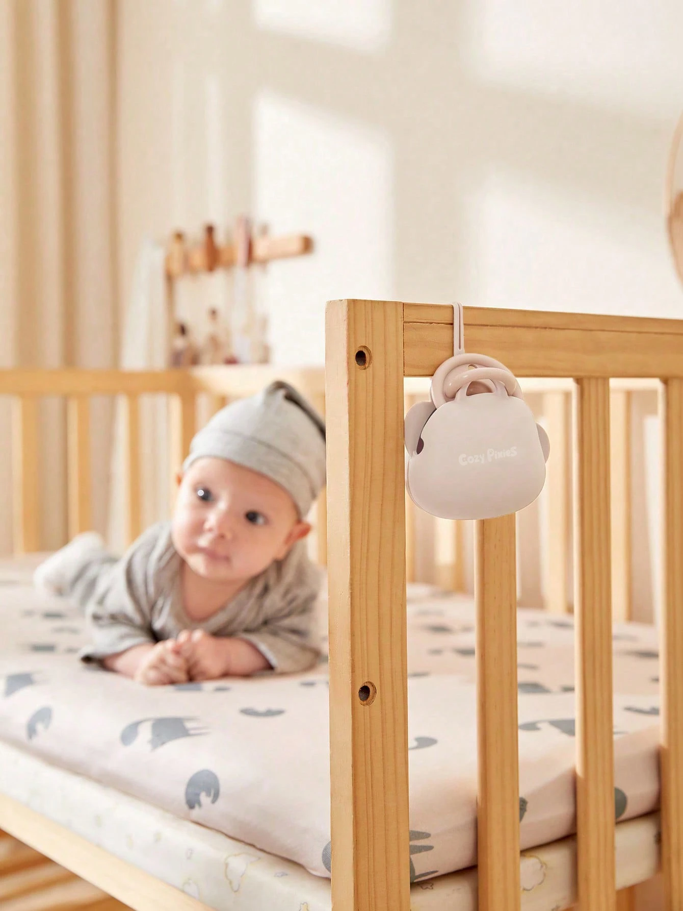 Cozy Pixies صندوق تخزين محمول سيليكون لهّاية مع ضد الغبار و مضاد للسقوط وظيفة قطعة واحدة