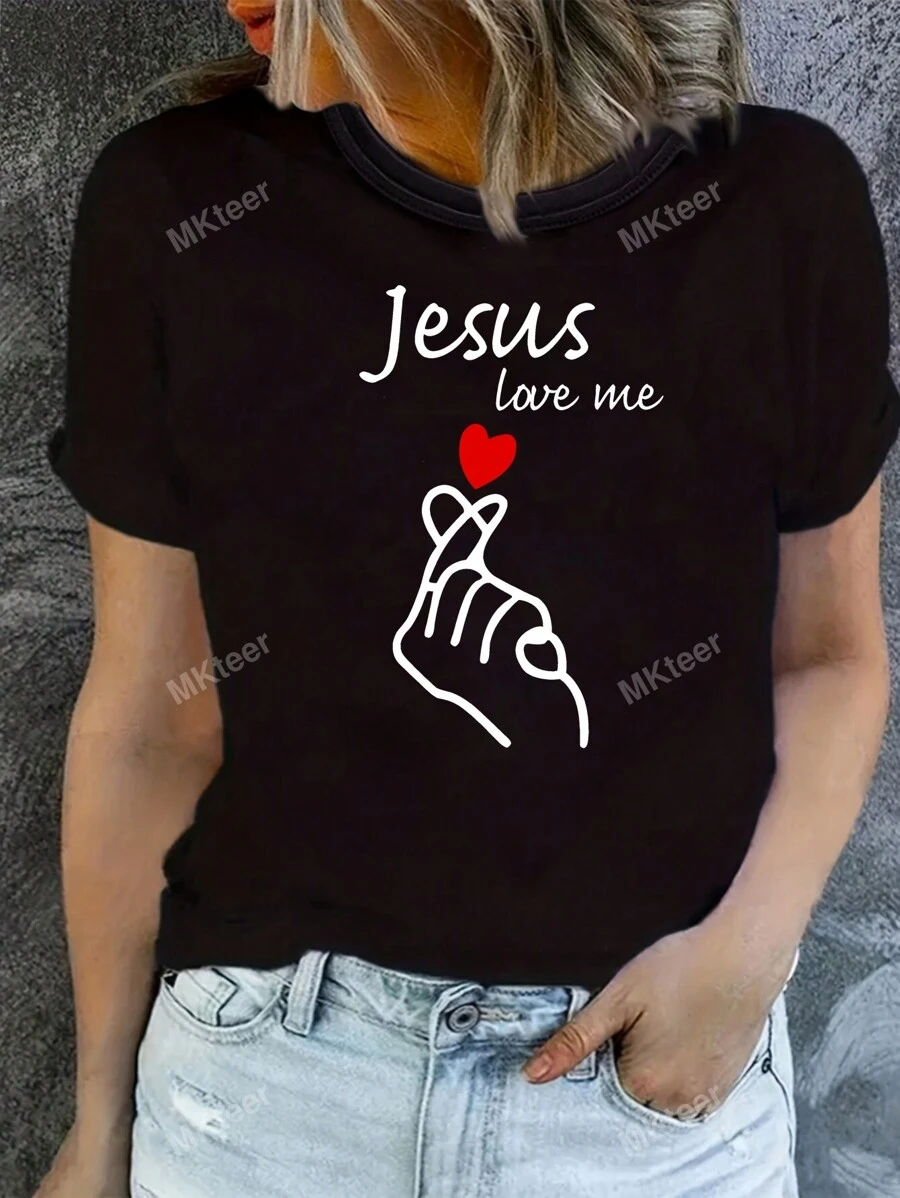 Camiseta de manga corta "No seas salado", camiseta casual para mujer, ropa bonita para chicas
