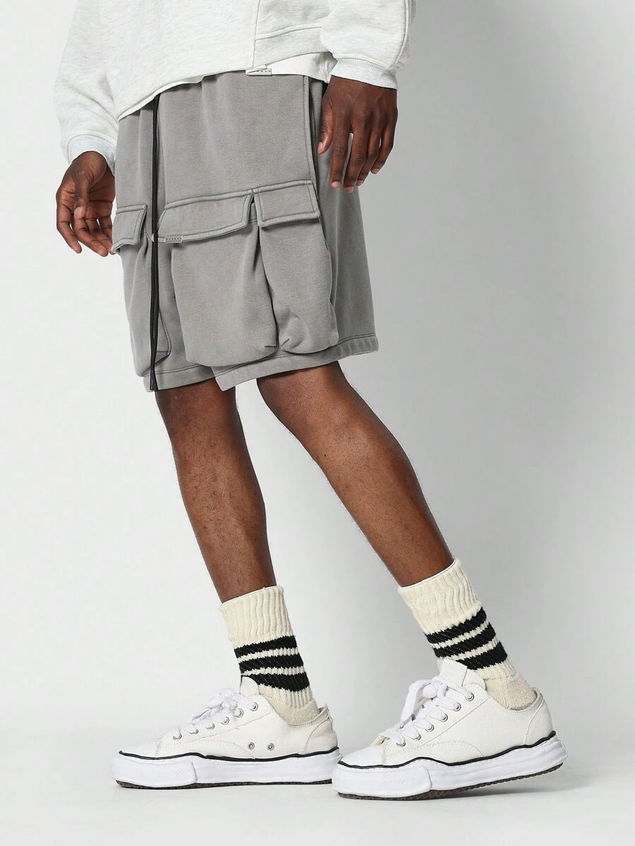 SUMWON Drop Crotch Cargo Short