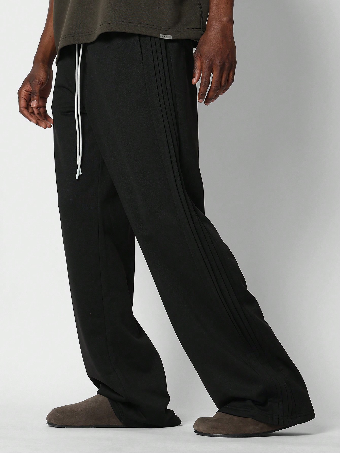 Relaxed Fit Drawstring Waist Sweatpants｜Sumwon