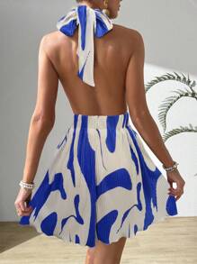 Blue and White