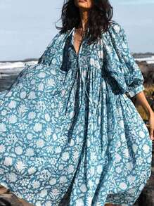 Blue and White