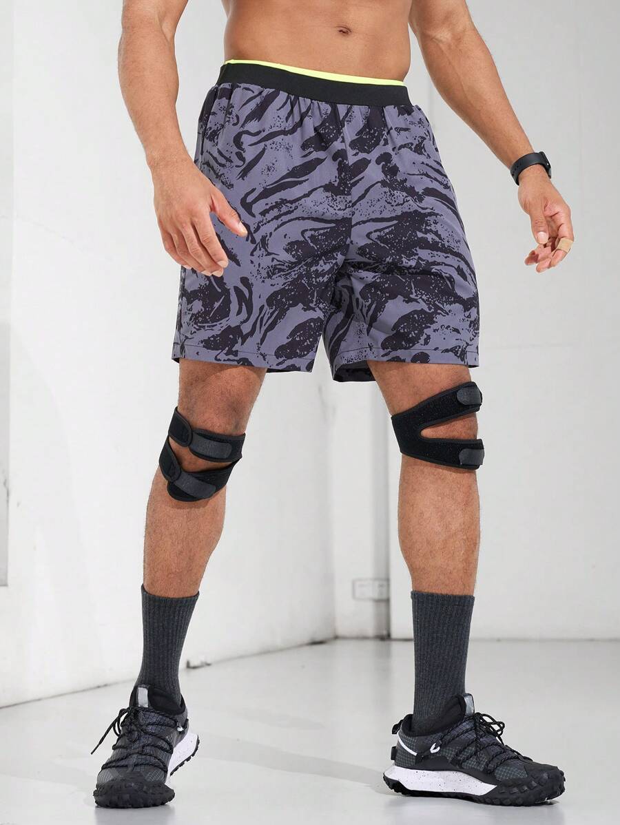 Manfinity Sport Corelite Boyfriend-Stil Herren bedruckte Sport-Shorts für den Sommer
