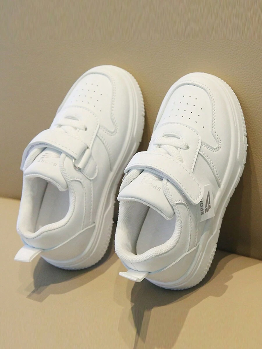 Children's Outdoor Sports Shoes Casual Baby Sneakers White Shoes, Spring & Autumn
