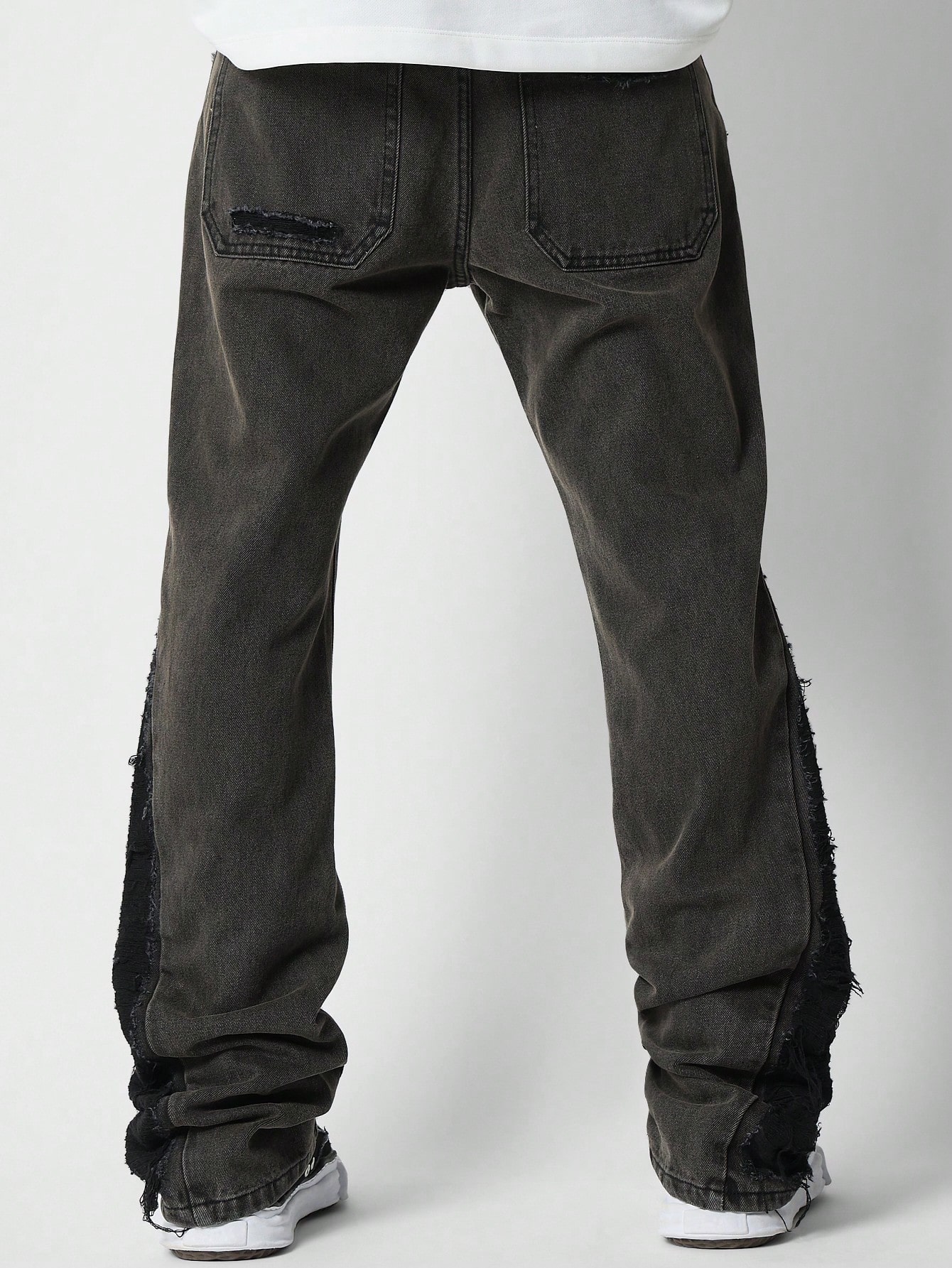 パンツ ANDWANG Washed flare denim pants 001 Washed flare denim pants