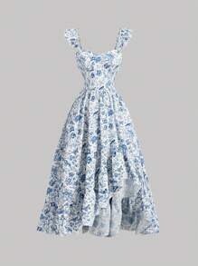 Blue and White