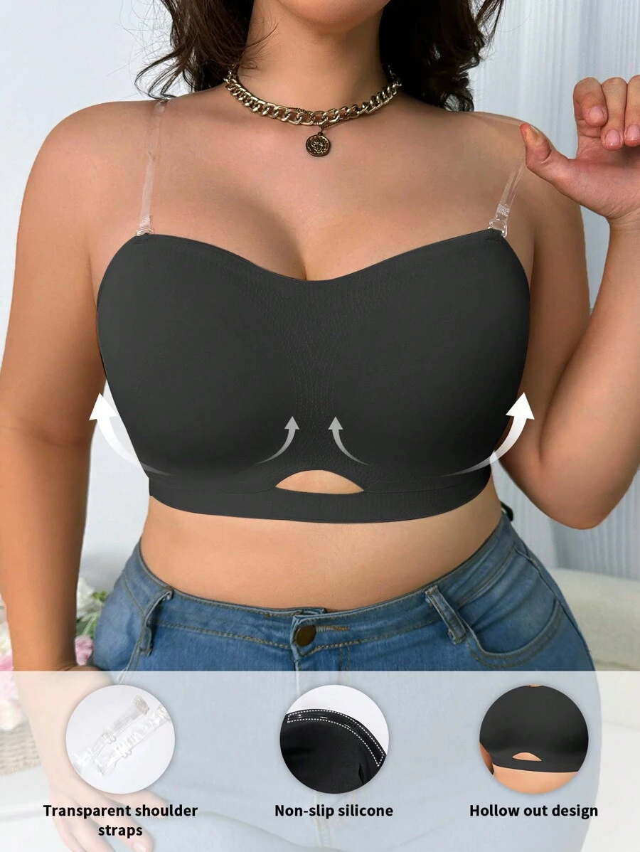Plus Size Wireless Bra (Sold As 1pc)